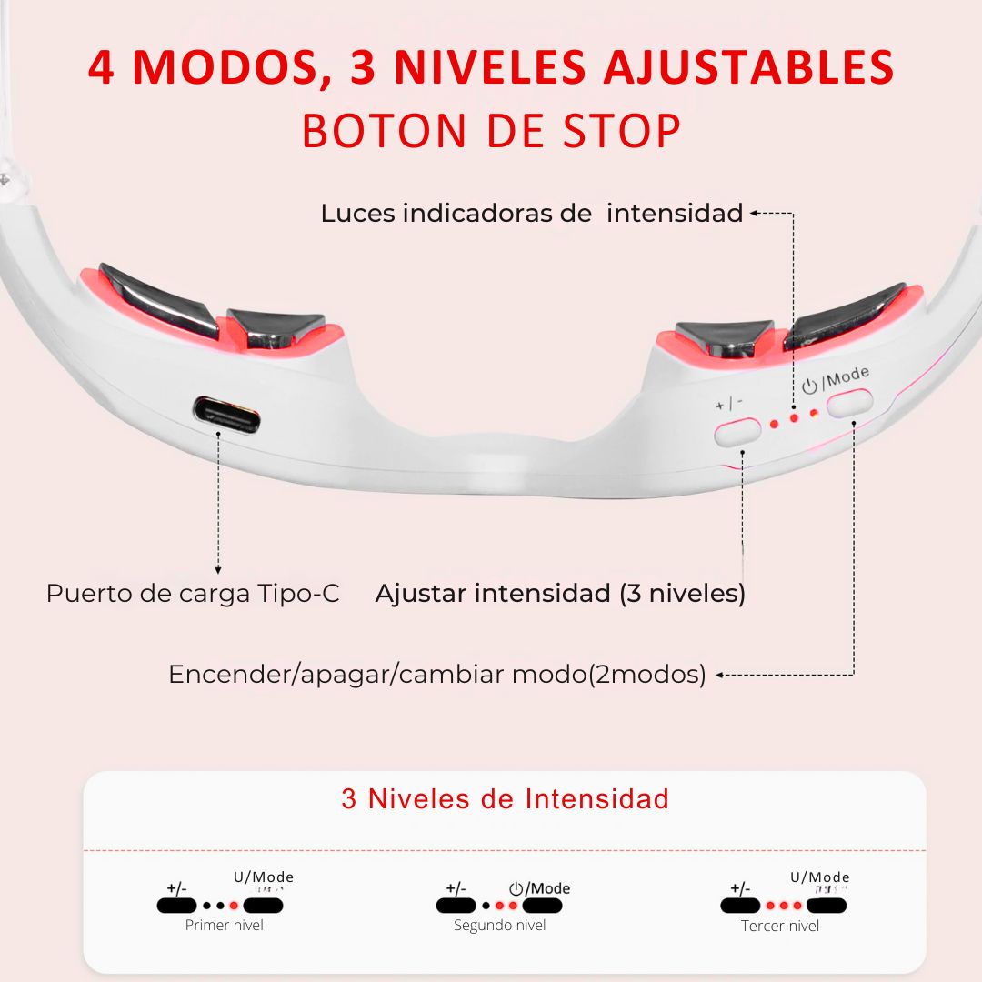 VitalEyes™ Terapia ocular con luz roja 2 en 1